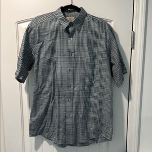 Men's Green Plaid Shirt